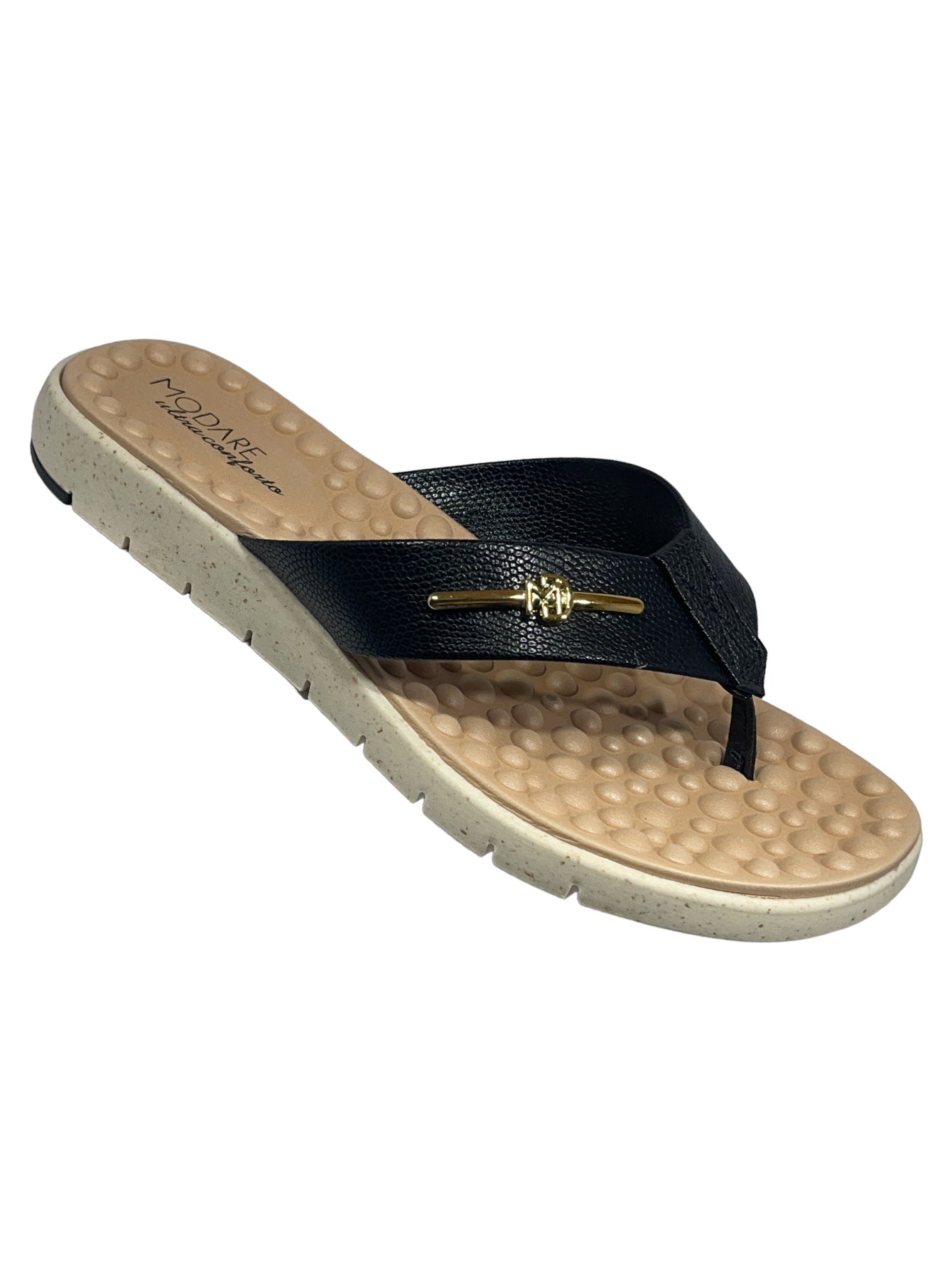 Chinelo Tamanco Feminino Napa Snake Modare Ultraconforto 7162.217