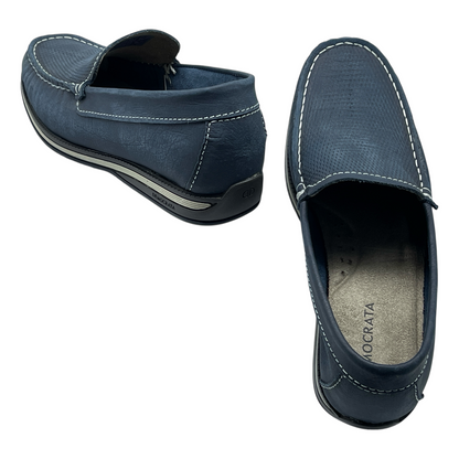 Sapato Masculino Mocassim Easy Ted Couro Democrata 135201
