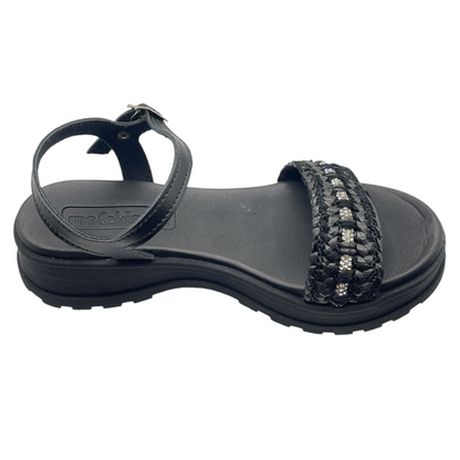 Sandália Feminina Infantil Tratorada Casual Strass Molekinha 2361.102