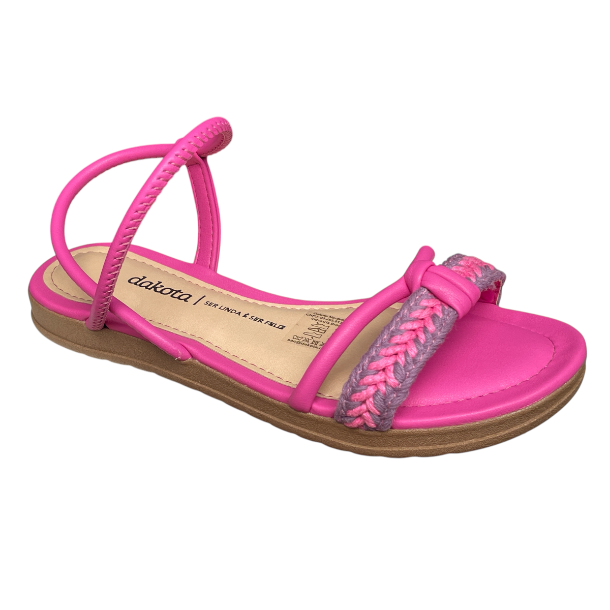 Sandália Feminina Rasteira Flatform Tratorada Dakota Y7471