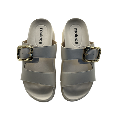 Sandália Tamanco Slide Flatfom Tratorada Moleca 5513.103