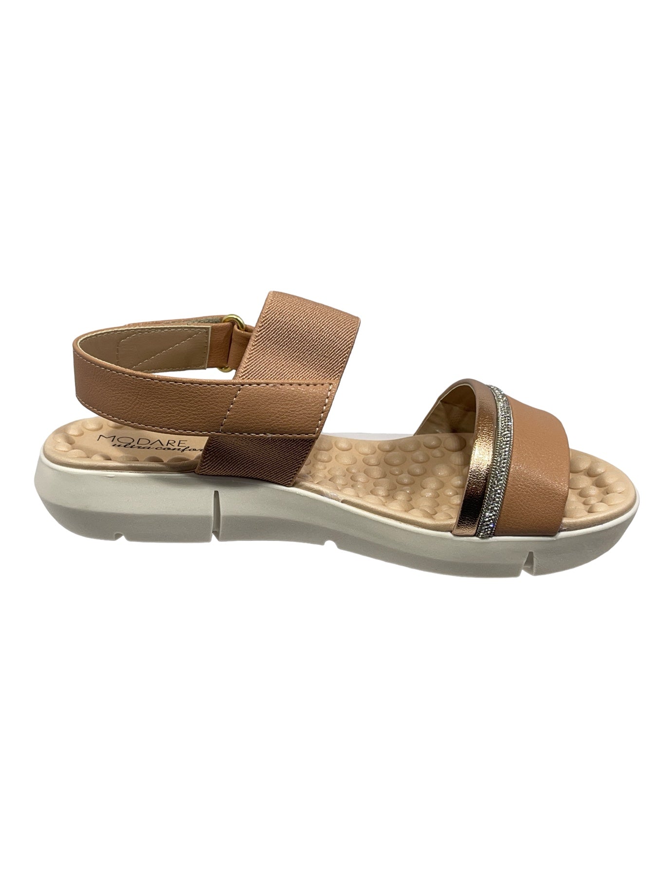Sandália Flatform C/ Massageadores Modare Ultraconforto 7142.133