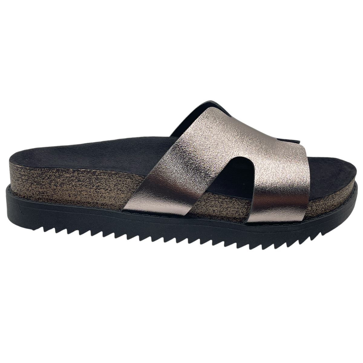 Sandália Feminina Slide Flatform Conforto Moleca 5500.100.14710