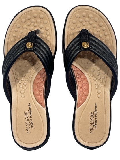 Chinelo Tamanco Napa Salto Baixo Modare Ultraconforto 7174.105