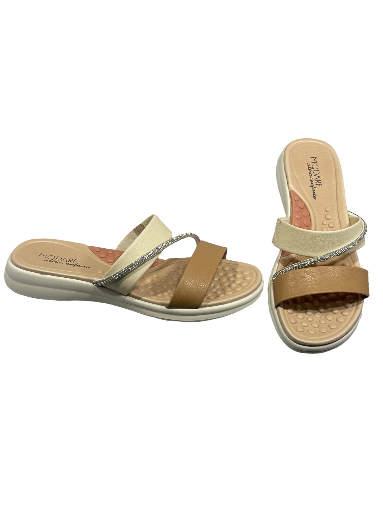 Sandália Slide Florenca Strass Modare Ultraconforto 7174.115