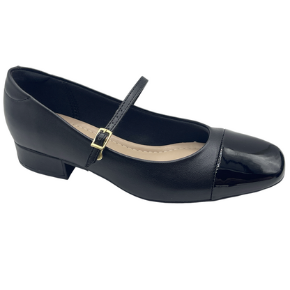 Sapato Feminino Boneca Salto Baixo Moleca 5795.103