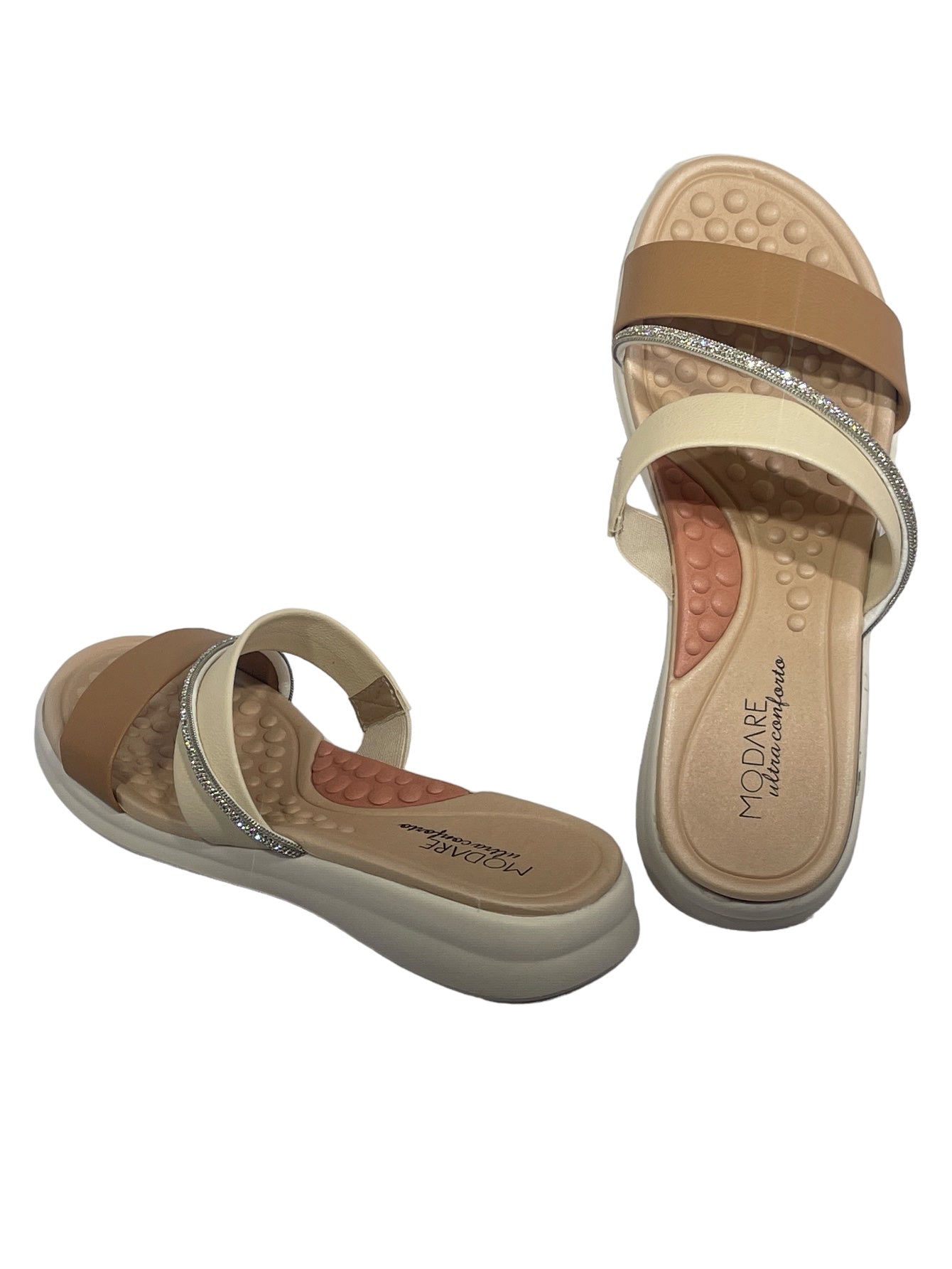 Sandália Slide Florenca Strass Modare Ultraconforto 7174.115