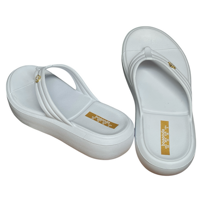 Chinelo Tamanco Feminino Plataforma EVA  Alana Shine Boaonda 102