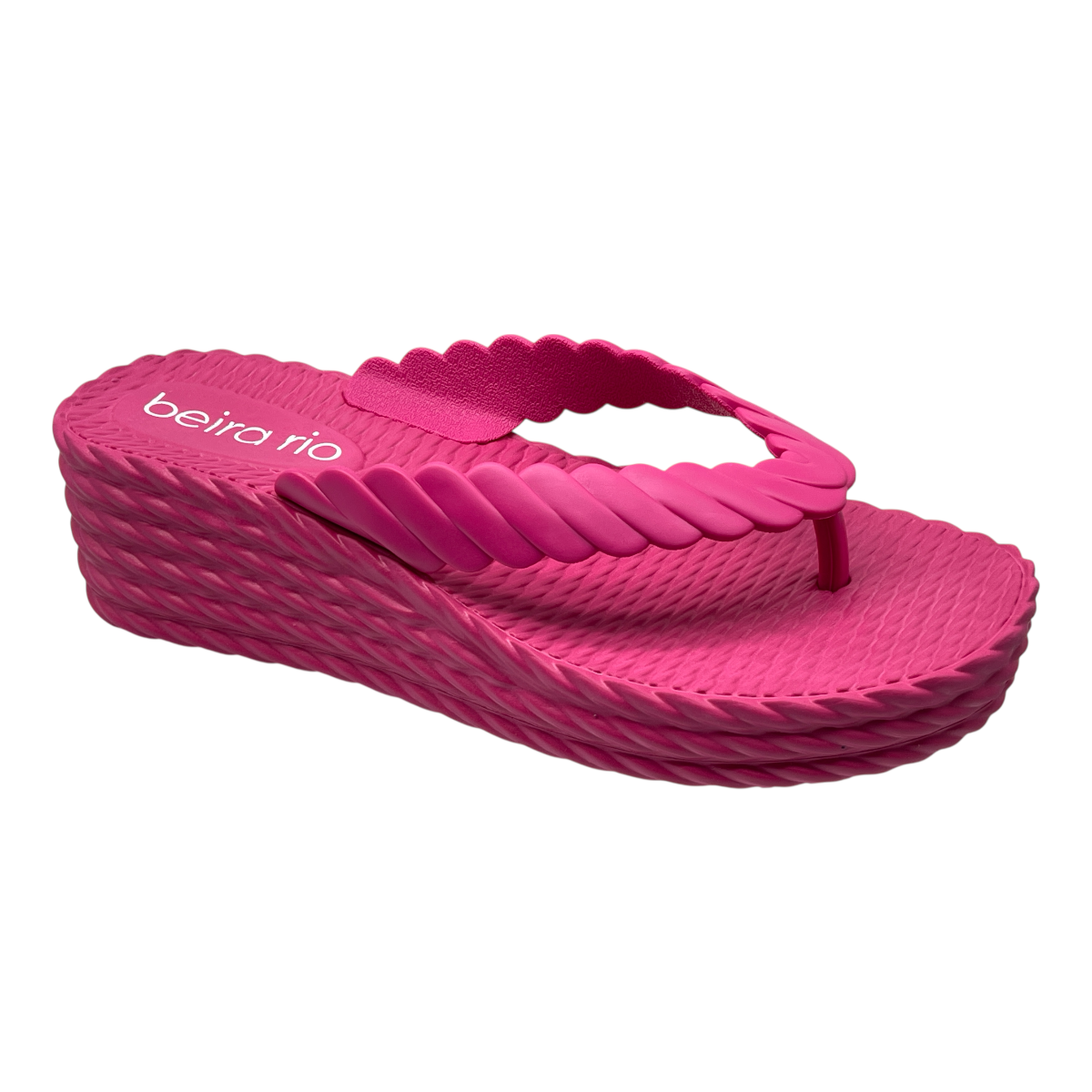 Chinelo Tamanco Casual Anabela Confortavel Beira Rio 8561.100