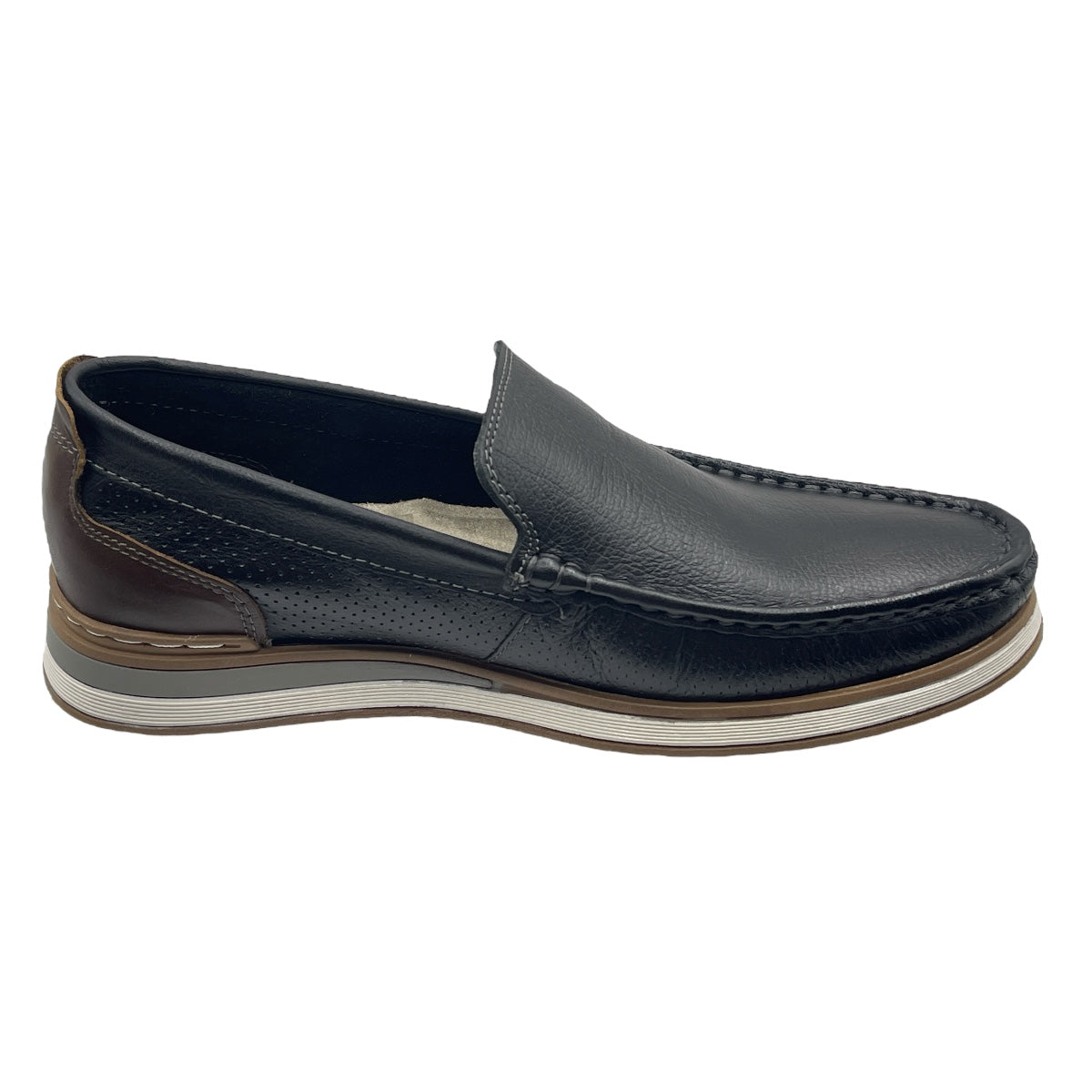 Sapato Masculino Mocassim Denim Flow Democrata 252101