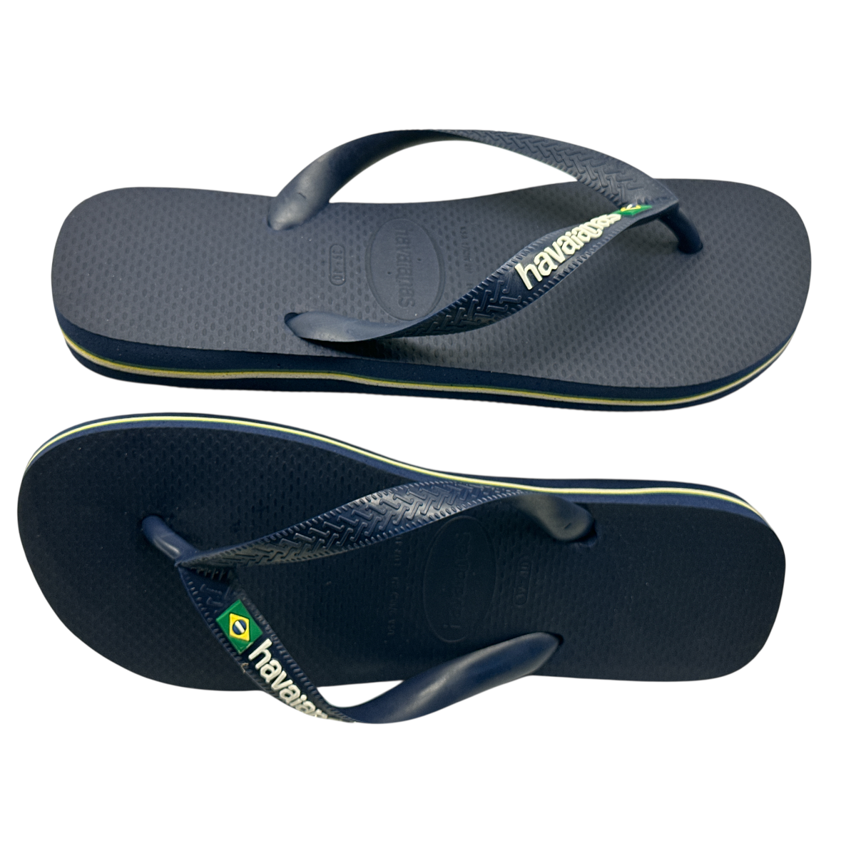 Chinelo Masculina Casual Havaianas Brasil Logo