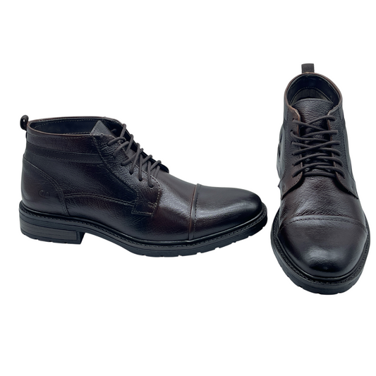Bota Masculina Astro Couro Conforto Democrata 301102