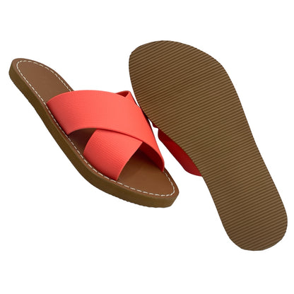 Sandália Rasteira Plastico Gaspea Injetada Brizza Arezzo Feminina