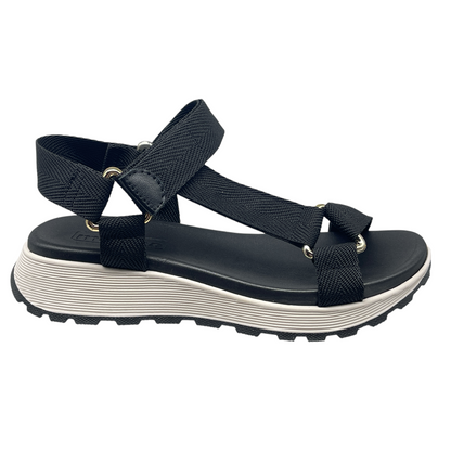 Sandália Feminina Gorgurão Plataforma Conforto Moleca 5537.102