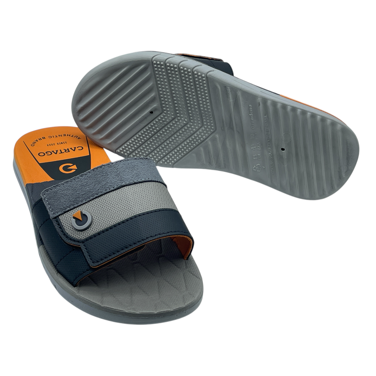 Chinelo Masculino Slide Conforto Servilha Cartago 12391