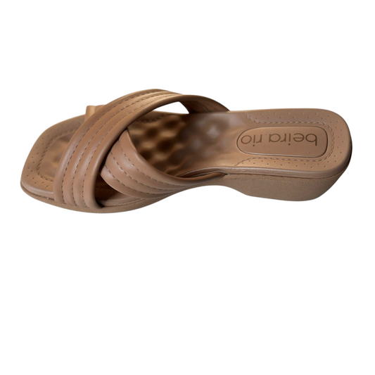 Tamanco Feminino Beira Rio Tiras Cruzadas 8527.101