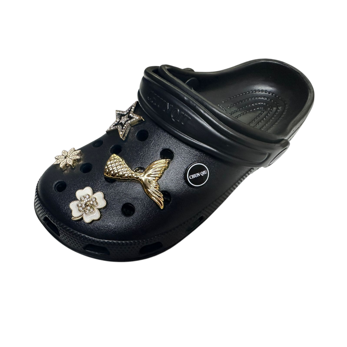 Sandália Feminino Babuche Com Pingentes Eva