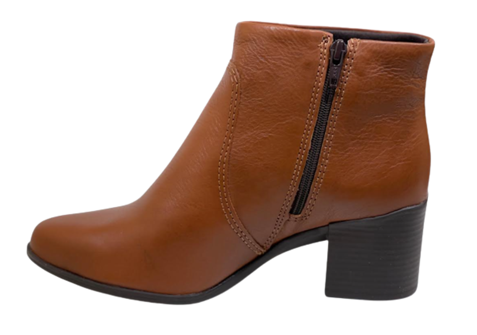 Bota Cano Curto Feminina Couro Bottero 314721