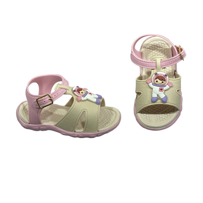 Sandália Infantil Menina Rasteirinha Casual Baby Kids Diversas