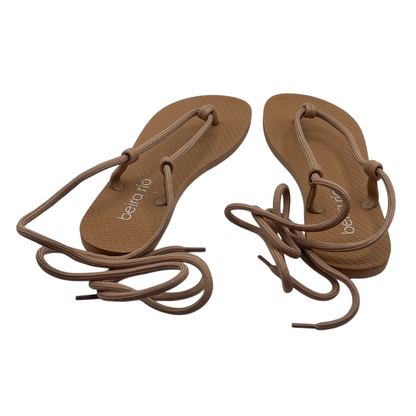 Sandália Feminina Rasteira Dedo Amarrar Beira Rio 8449.905