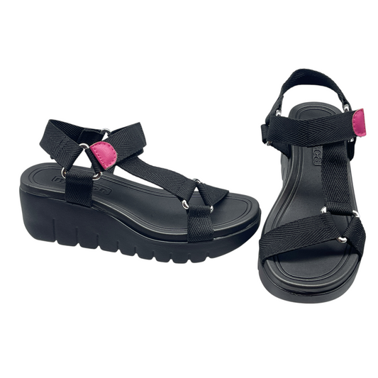 Sandália Feminina Flatform Tratorada Gorgurão Moleca 5536.101