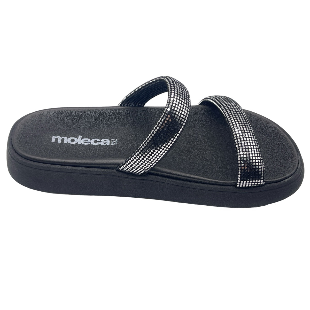 Chinelo Slide Tira Camurça Paris Glam Moleca 5507.101