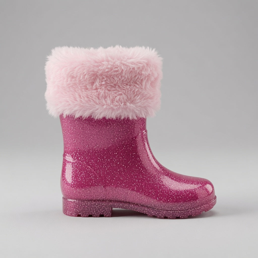 Bota Galocha Infantil Pelucia Charmosinha Chic 2256