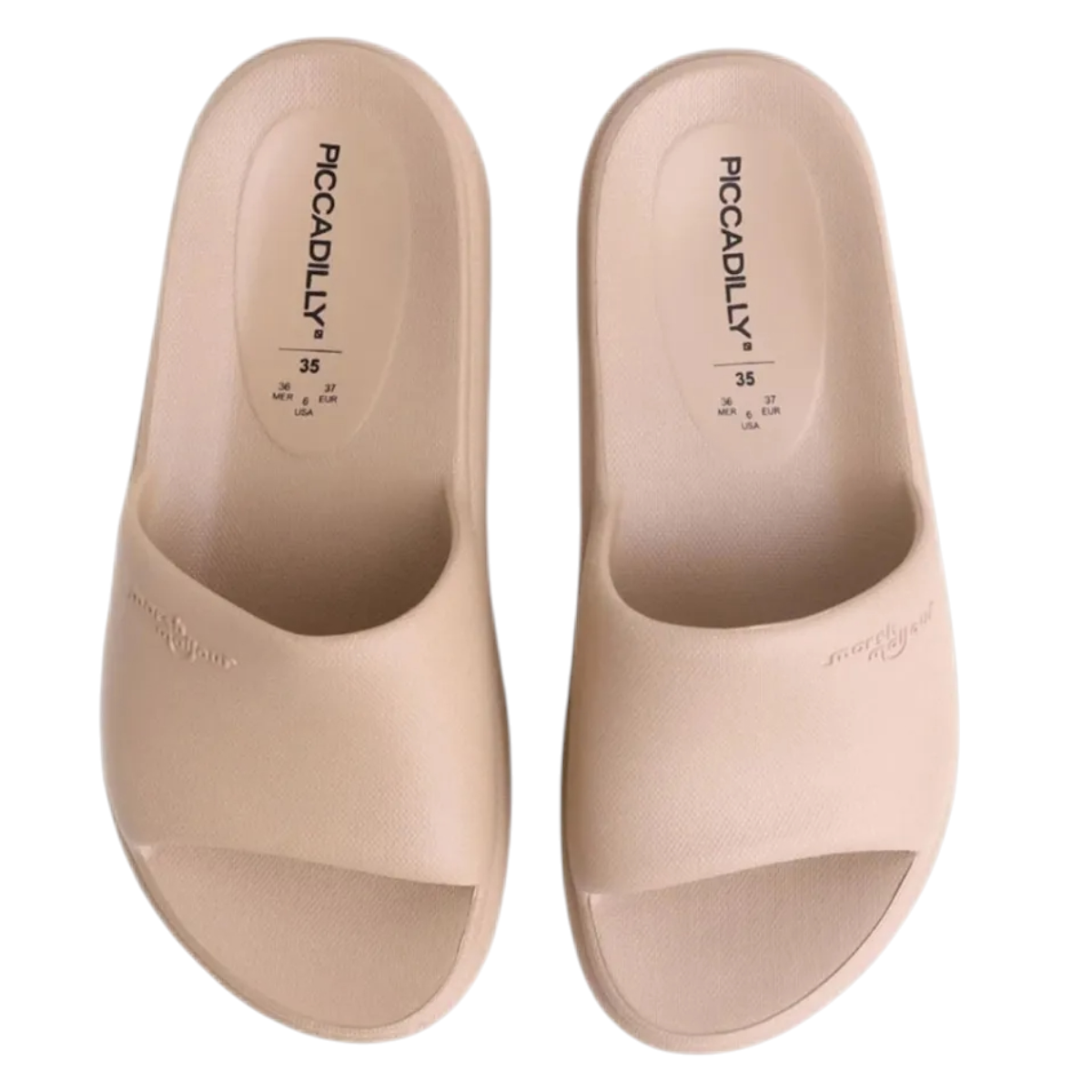 Chinelo Piccadilly C238003 -1 Marshmallow Feminino