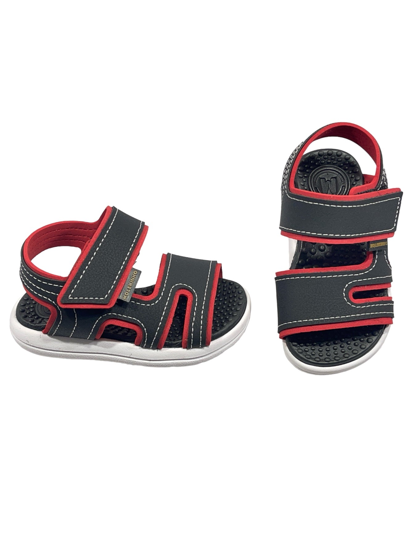 Sandália Papete Infantil Napa Rústico Molekinho 2619.208