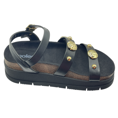 Sandália Feminina Plataforma Flatform Conforto Moleca 5513.104