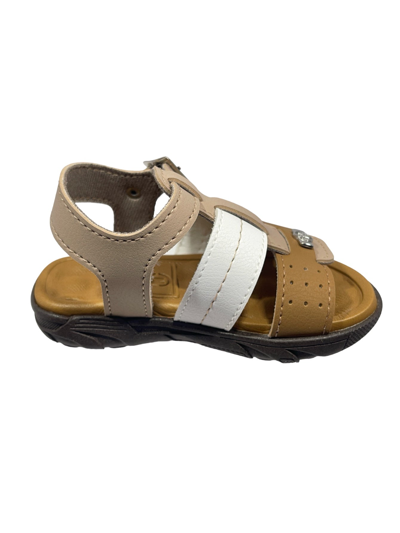 Sandália Papete Infantil Napa Tiras Rustico Molekinho 2135.104