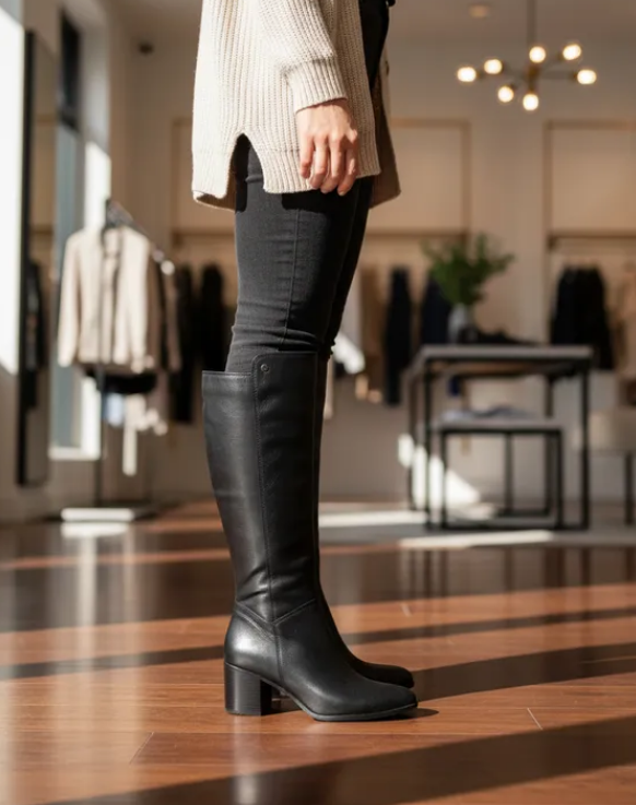 Bota Feminina Cano Alto Bottero 346903-1